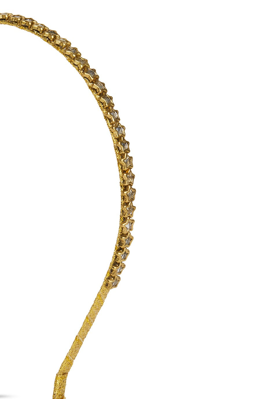 Kundan Hairband - Golden