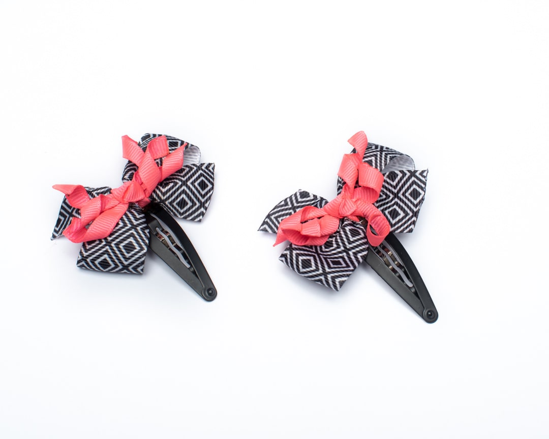 Printed Bow Tic Tac Pins with Korker