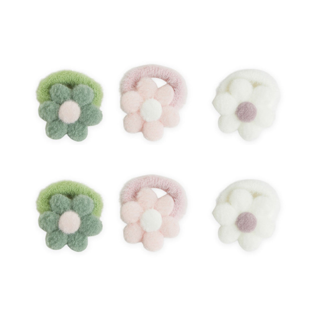 Pack of 3 Pairs of Super Soft Rubber Bands – Multicolor