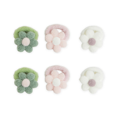 Pack of 3 Pairs of Super Soft Rubber Bands – Multicolor