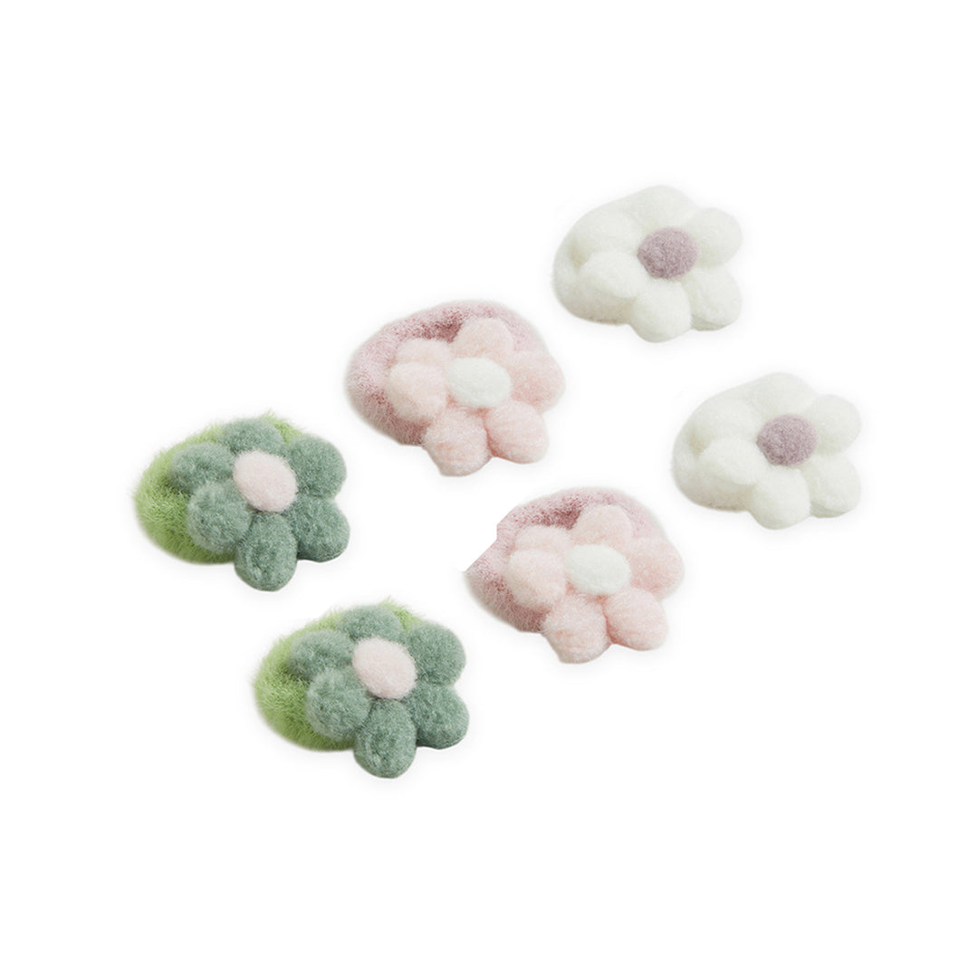 Pack of 3 Pairs of Super Soft Rubber Bands – Multicolor