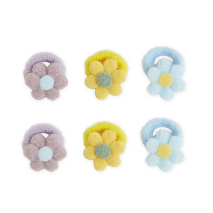 Pack of 3 Pairs of Super Soft Rubber Bands – Multicolor