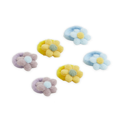 Pack of 3 Pairs of Super Soft Rubber Bands – Multicolor