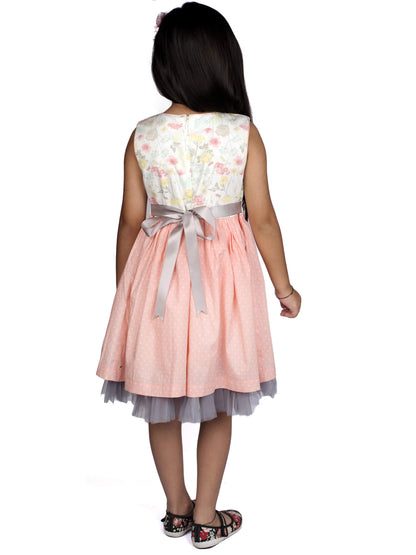 Peach Color Dress