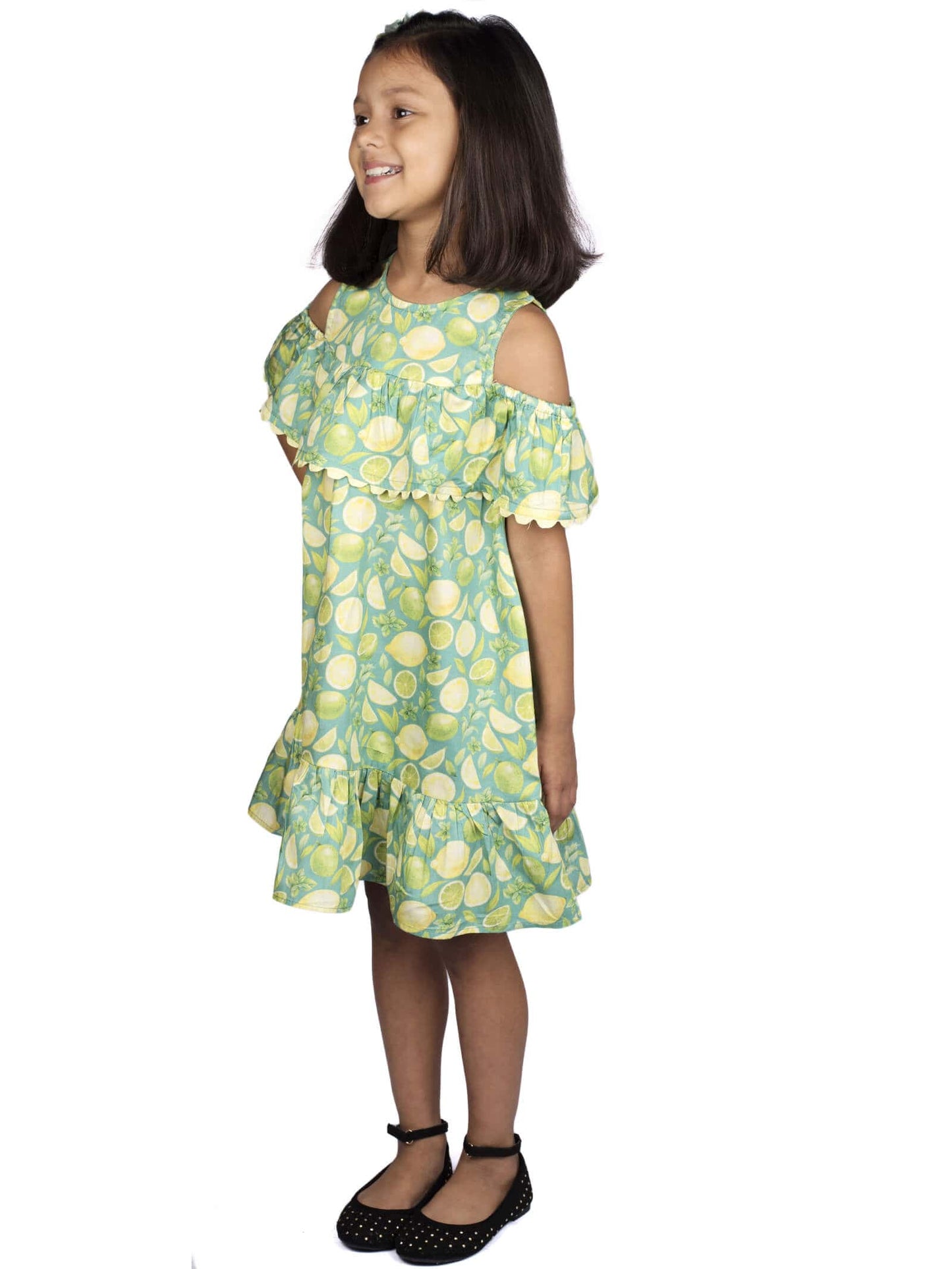 Lemon Print Dress